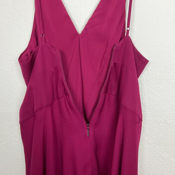 Haute Hippie Cassidy Mini Dress 6 Rasberry Red - Picture 5 of 11